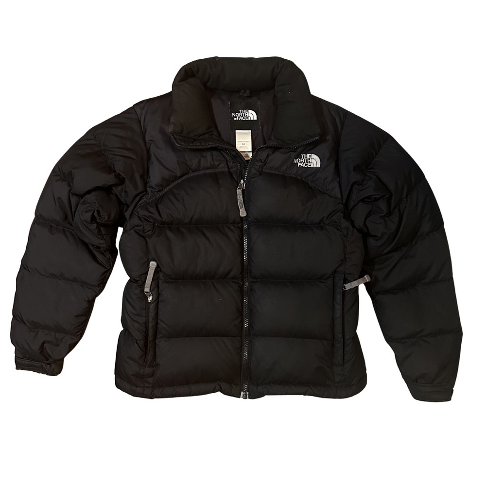 Women's 1996 Retro Nuptse black puffer coat from North Face